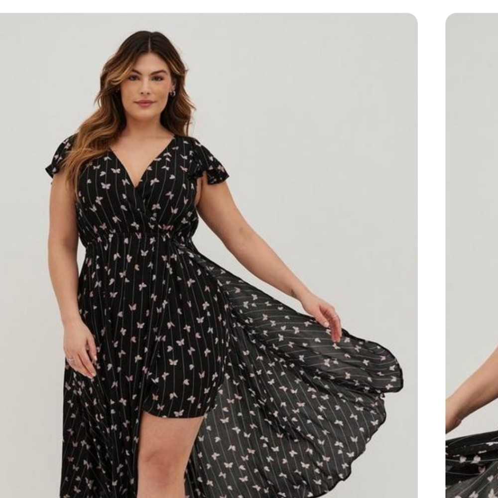 Maxi Gauze Walk-Through Dress